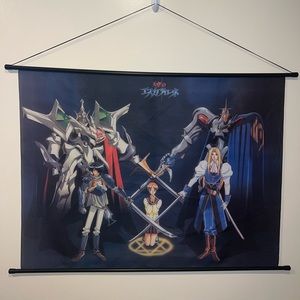 Manga The Vision Escaflowne XL Tapestry Wall Art Poster
